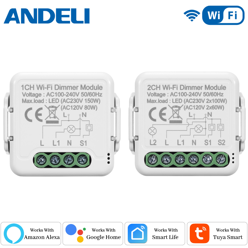 Tuya Wifi Socket - DIY Wifi Smart Dimmer Switch Module