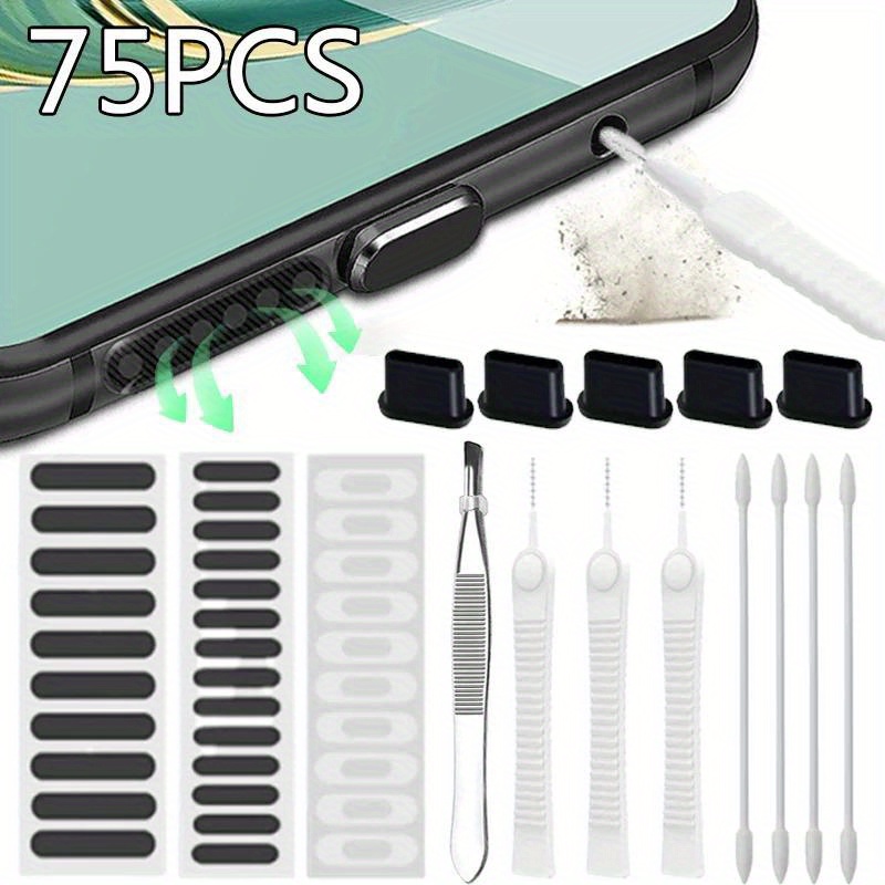Smart Home Xiaomi - 75pcs Phone Charging Port Cleaner Kit