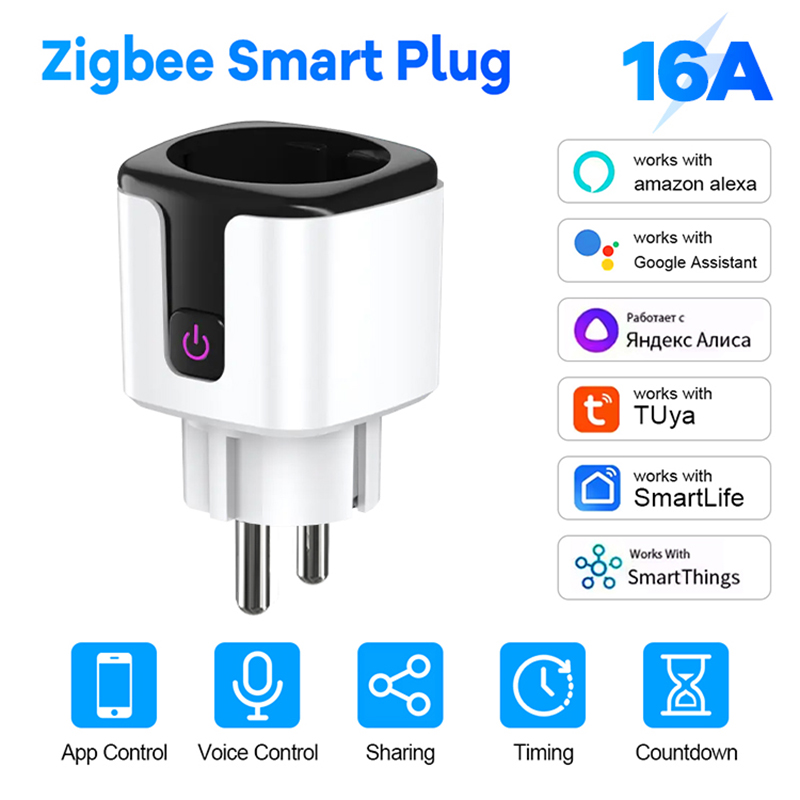 Smart Home Gira - Zigbee Smart Plug 16A 20A EU