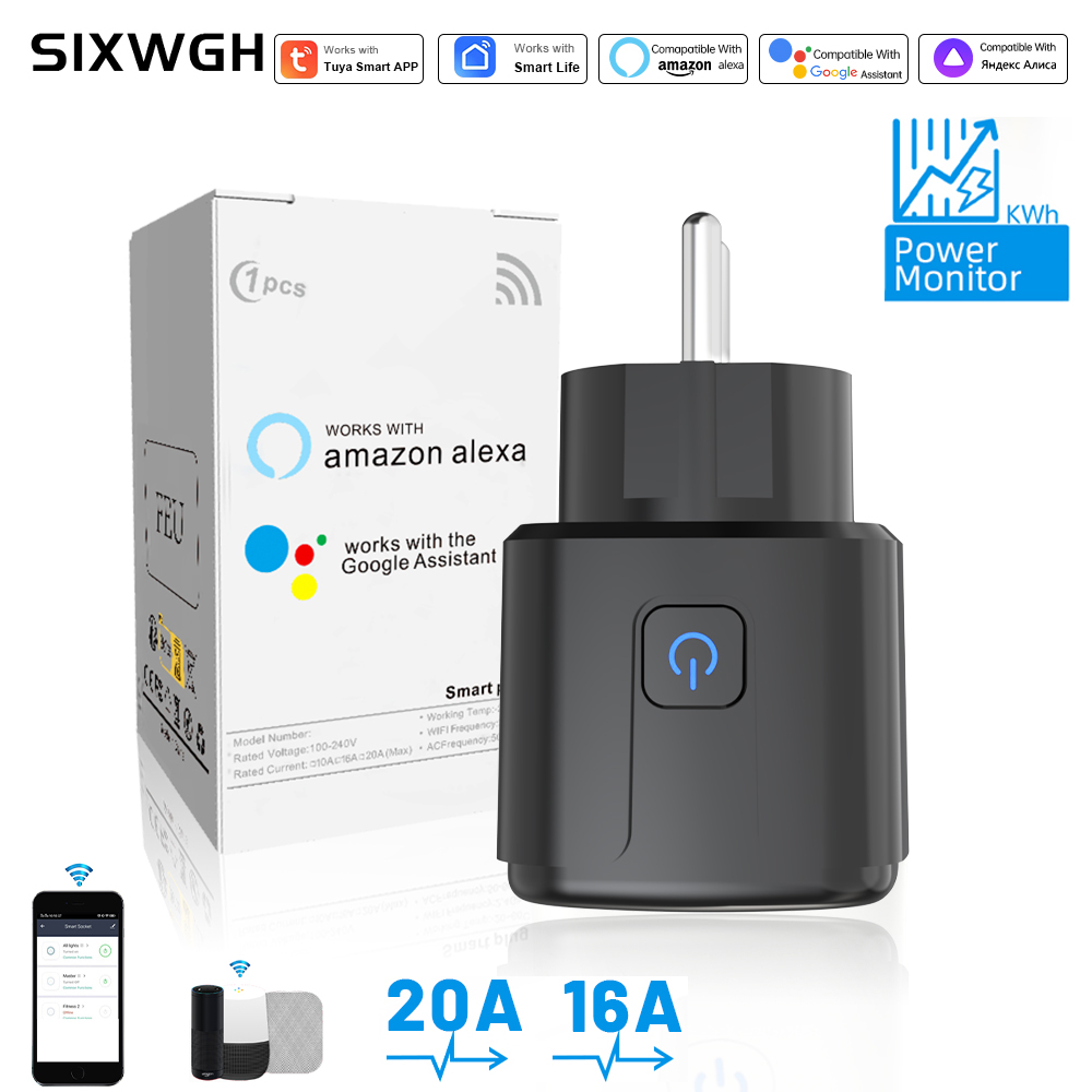 Tuya Wifi Socket - Tuya Smart Socket WiFi Remote Control
