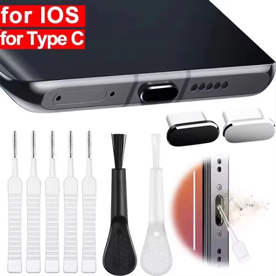 Smart Home Xiaomi - 10/1Pcs Cell Phone Charging Port Dust