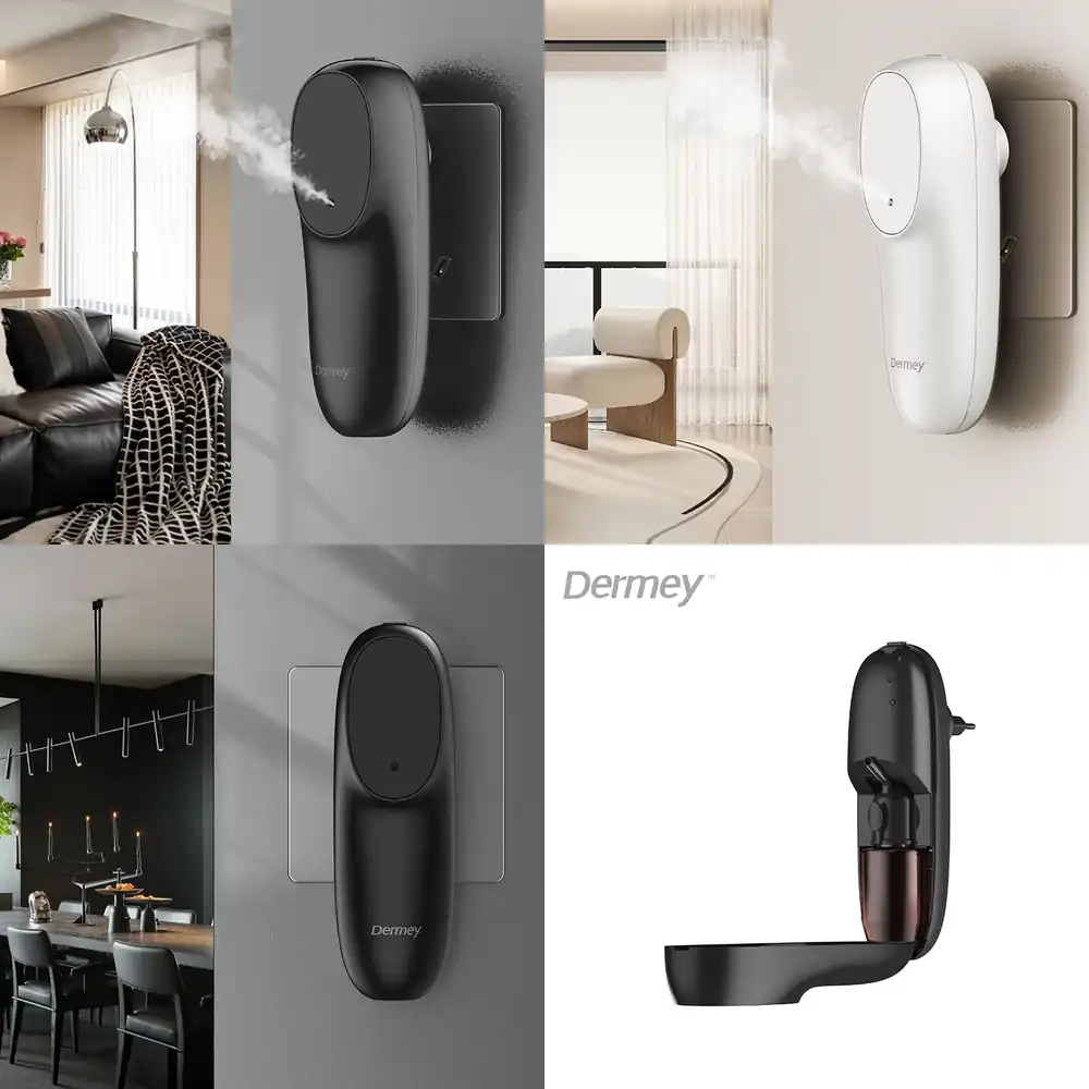 Smart Home Uses - Electric Aroma Diffuser With Bluetooth Connectivity