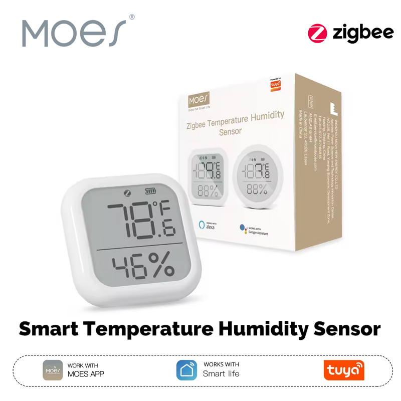 Smart Home Gira - MOES Tuya ZigBee Smart Home Temperature