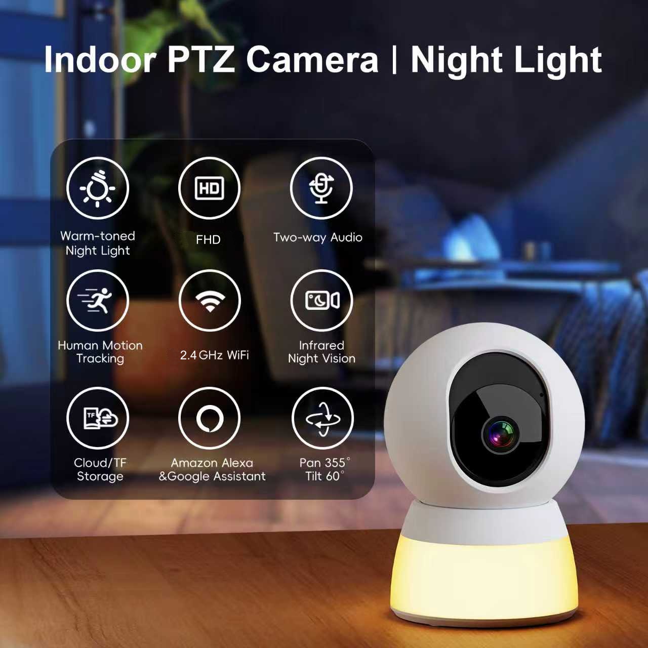 Smart Baby Night Light - Smart Baby Monitor With Night Light,