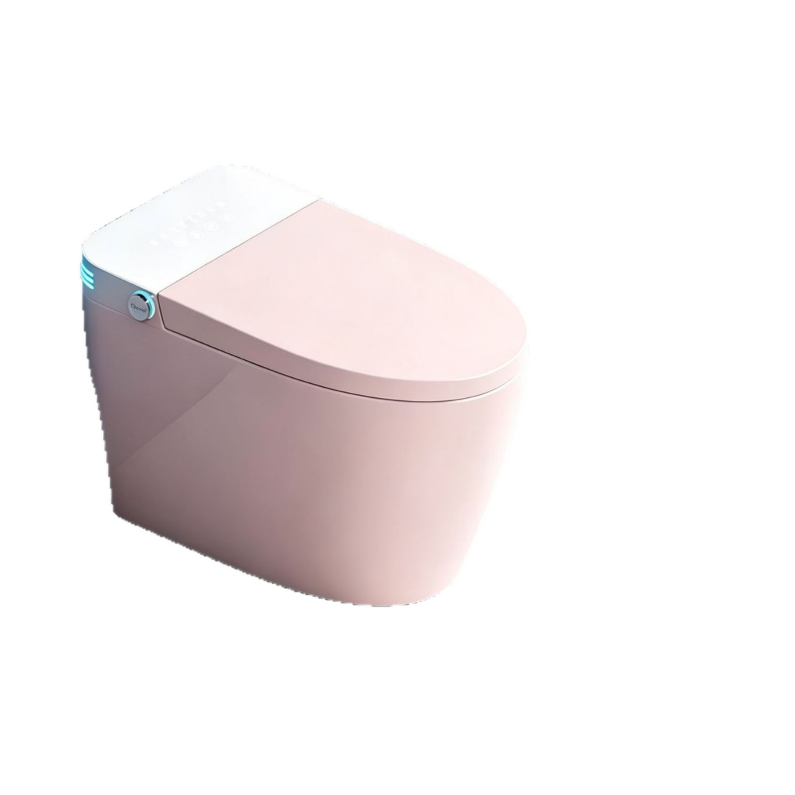 Smart Home Uses - Smart Toilet, Pink, All-in-1 Automatic, No