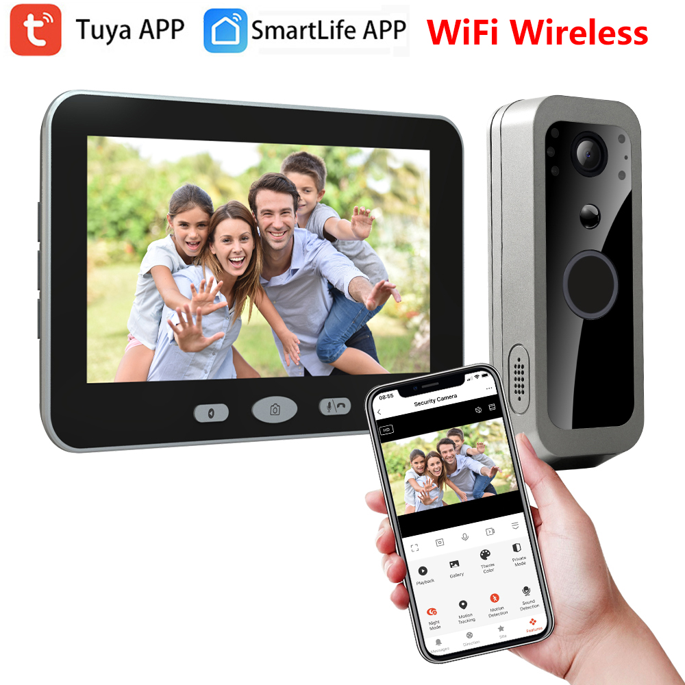 Smart Home Outdoor Camera - Tuya Smart Life 3MP 2.4G WIFI
