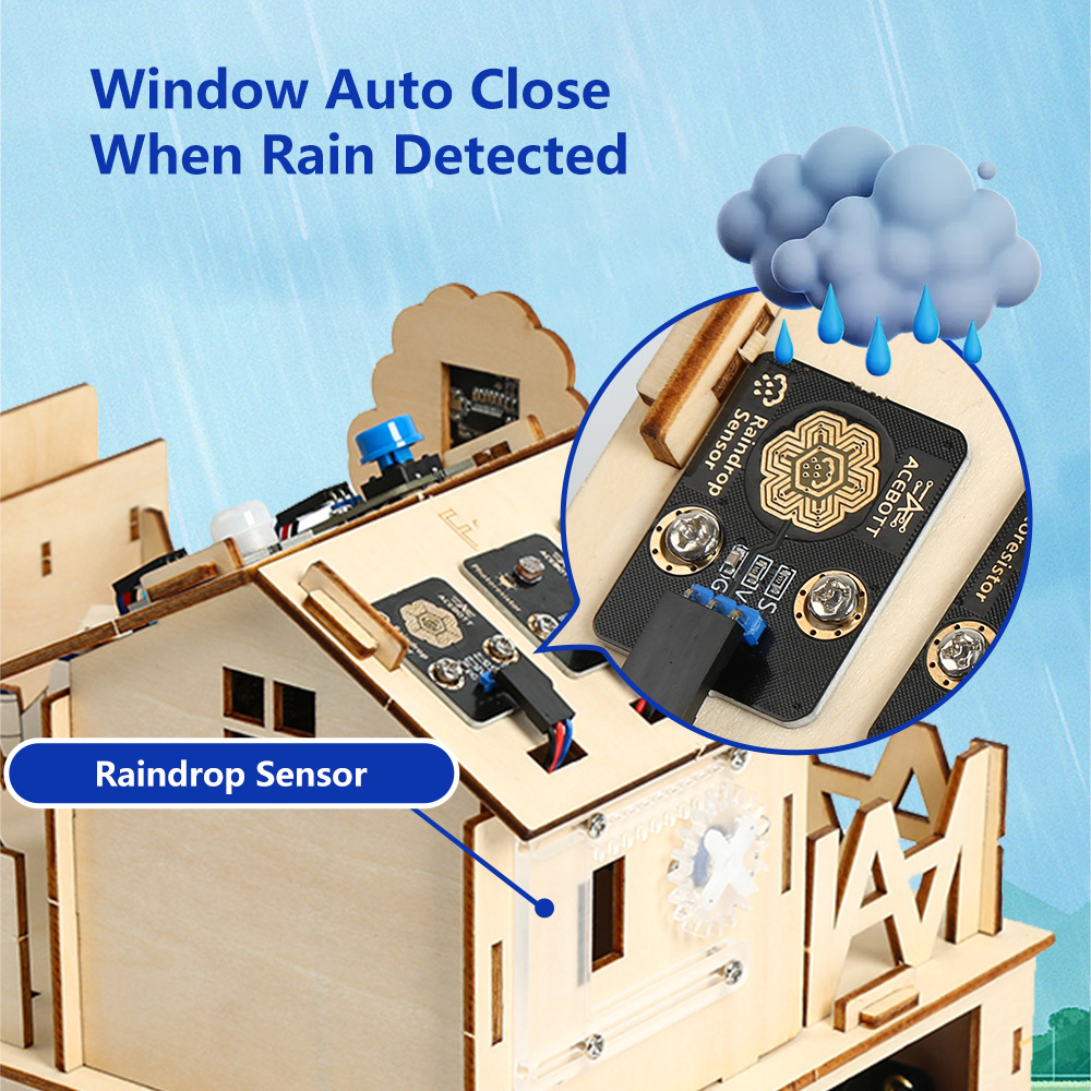 ACEBOTT Smart Home STEM STEAM  - Smart Home Arduino Uno 评论和价格