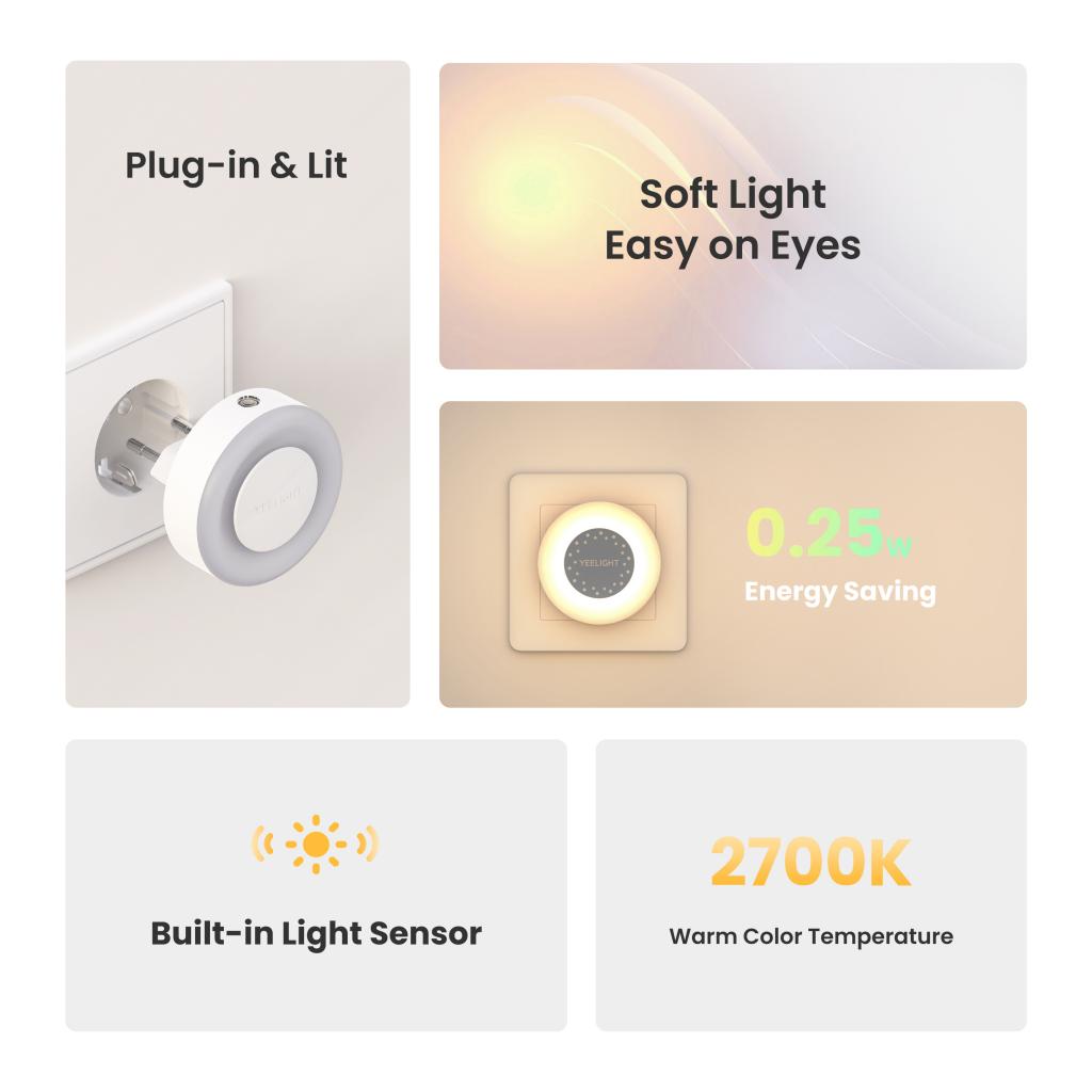 Yeelight Plug-in Light Sensor  - Smart Home Xiaomi 评论和价格