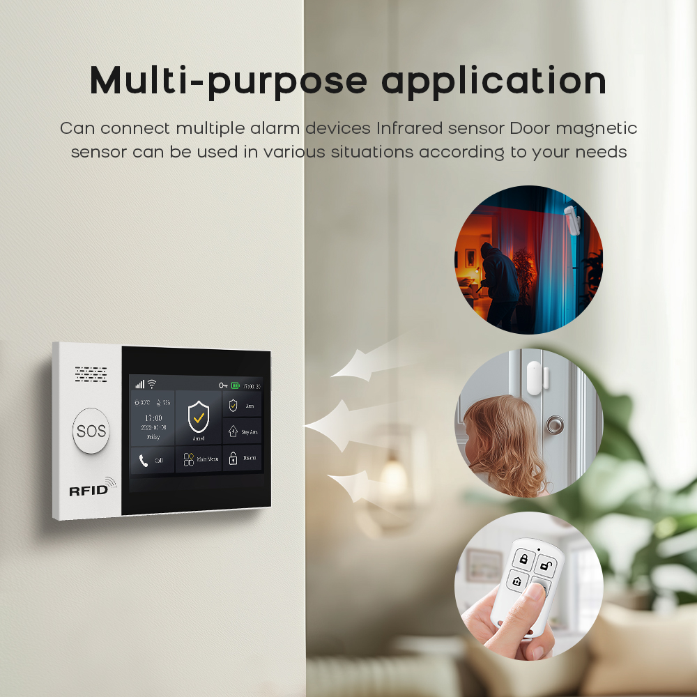 PG-107 Tuya Wireless Home WIFI - Smart Home Package 评论和价格