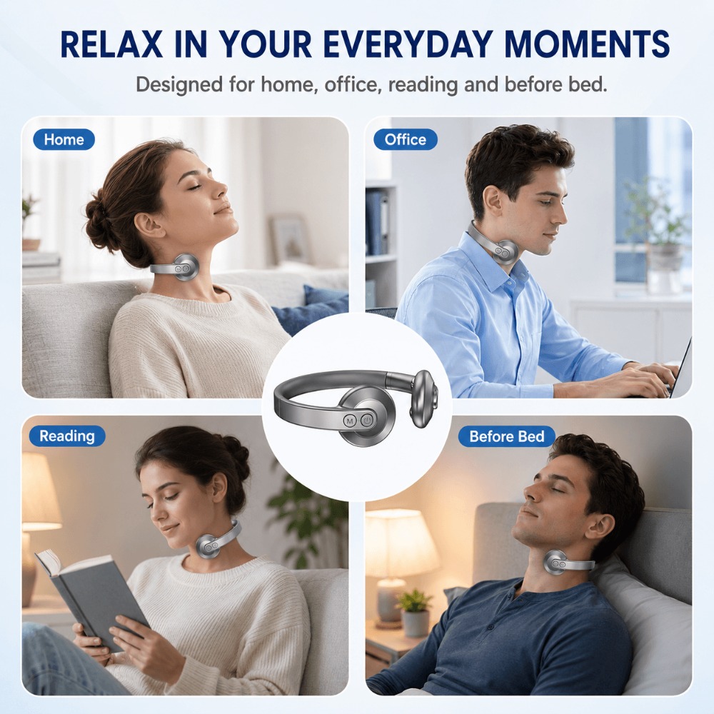 Smart Sleep Aid Neck Massager, - Smart Home Device 评论和价格