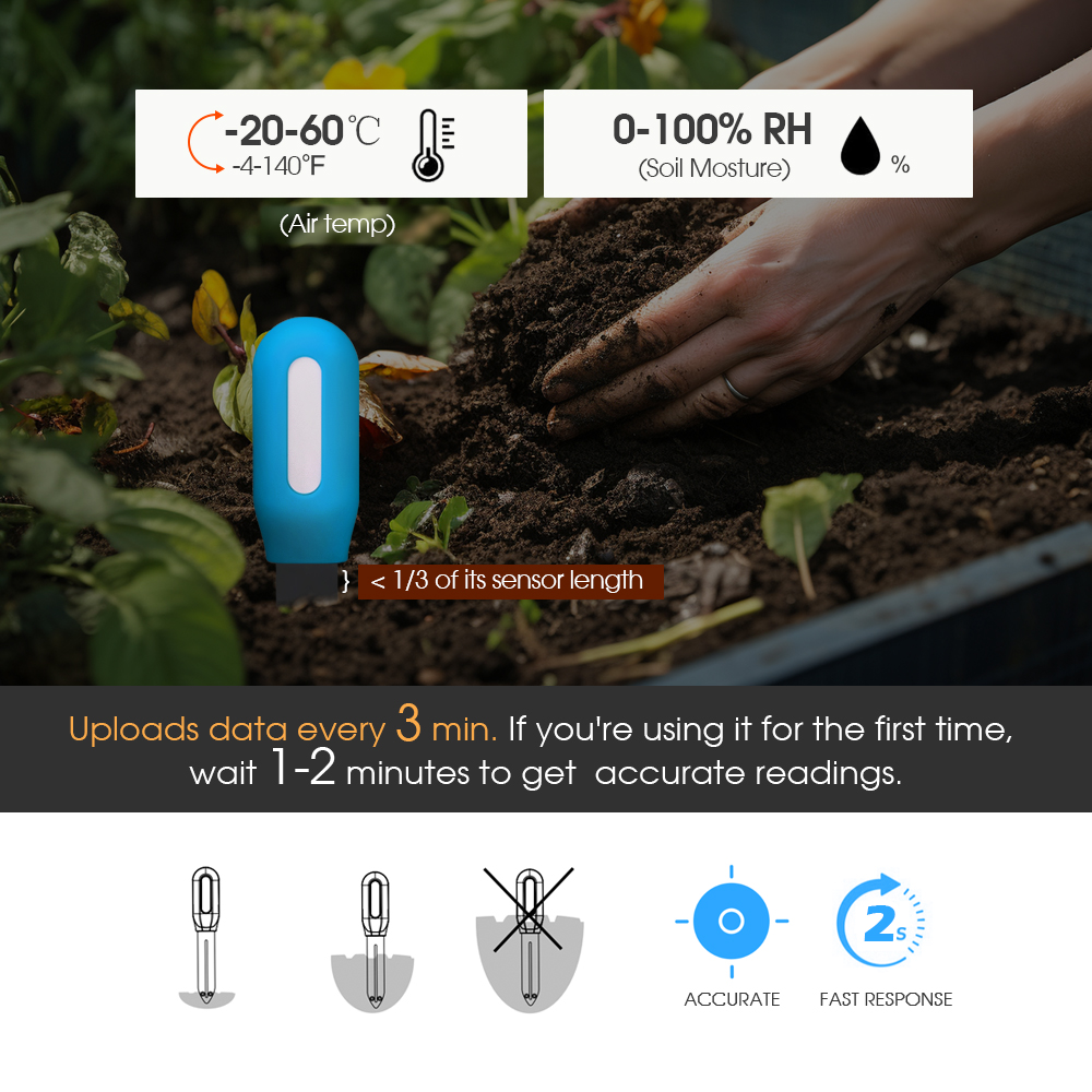 Smart Zigbee Soil Sensor for H - Smart Home Device 评论和价格