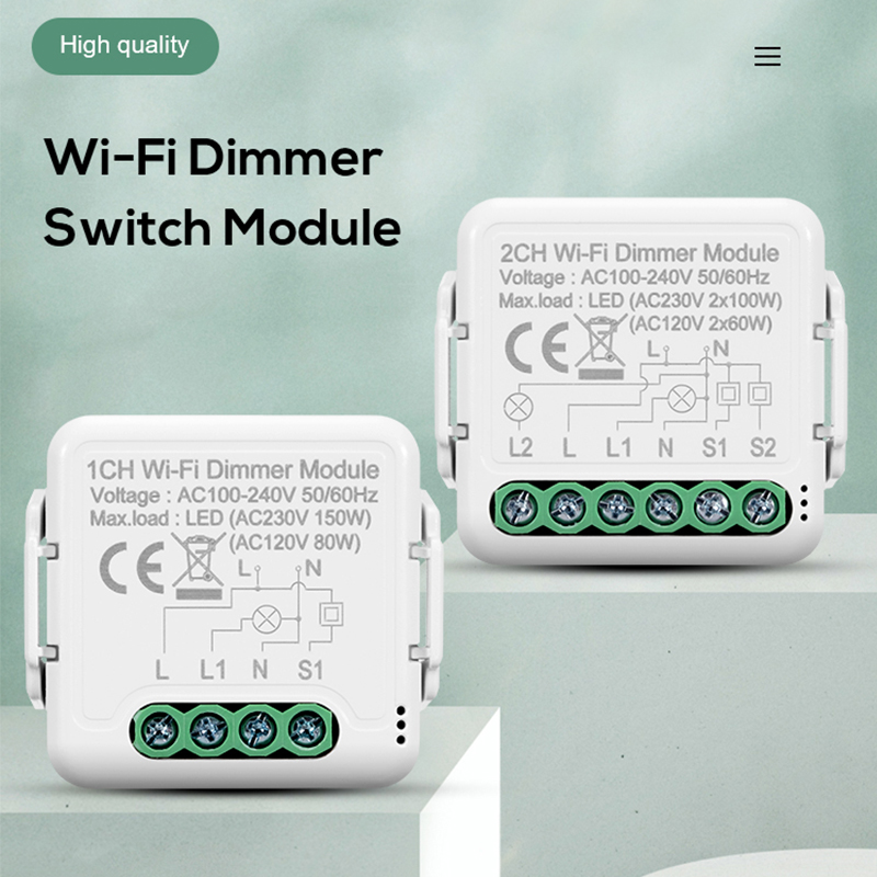 DIY  Wifi Smart Dimmer Switch  - Tuya Wifi Socket 评论和价格