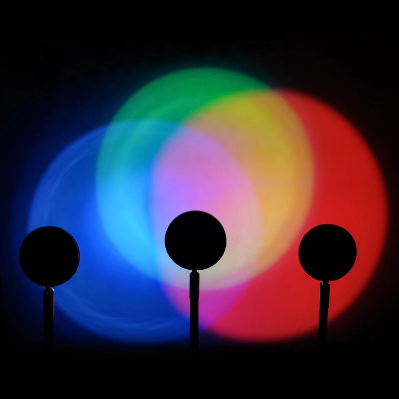 Smart LED Sunset Lamp Colorful - Smart Home Network 评论和价格