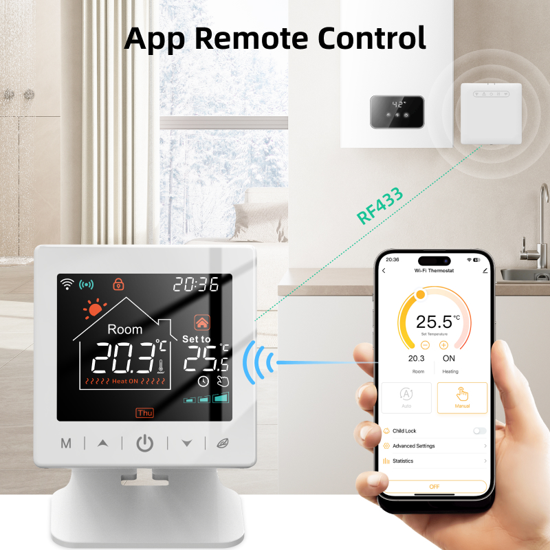 Smart home Wifi thermostat tuy - Smart Home Package 评论和价格