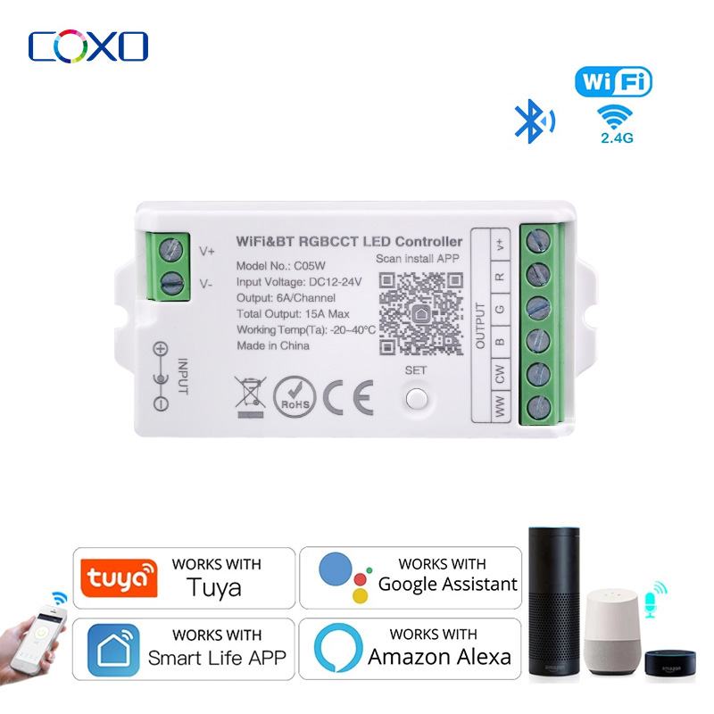 DC12V-24V WiFi LED Controller  - Smart Home Llm 评论和价格