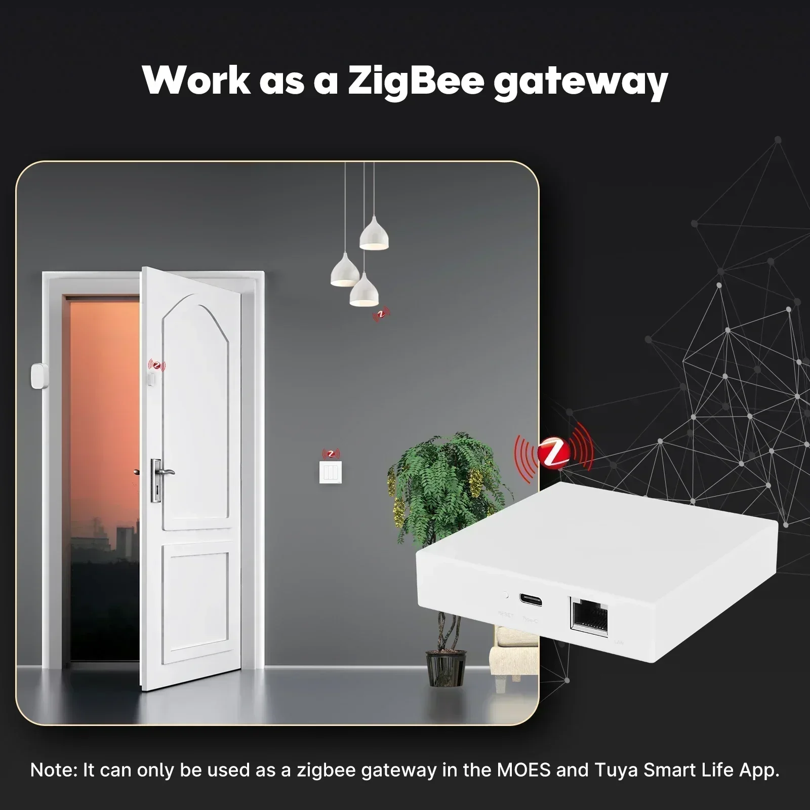 MOES Tuya Zigbee Matter Thread - Smart Home Gira 评论和价格