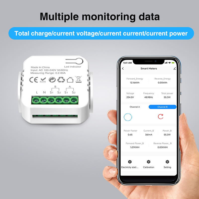 Tuya Smart Wifi Intelligent En - Smart Energy Monitor 评论和价格