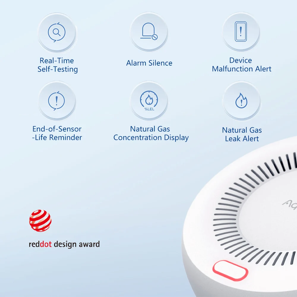 Aqara Natural Gas Detector Sma - Smart Home Xiaomi 评论和价格