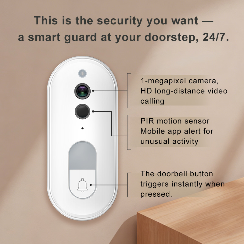 Tuya Smart Video Doorbell Wire - Smart Home Outdoor Camera 评论和价格