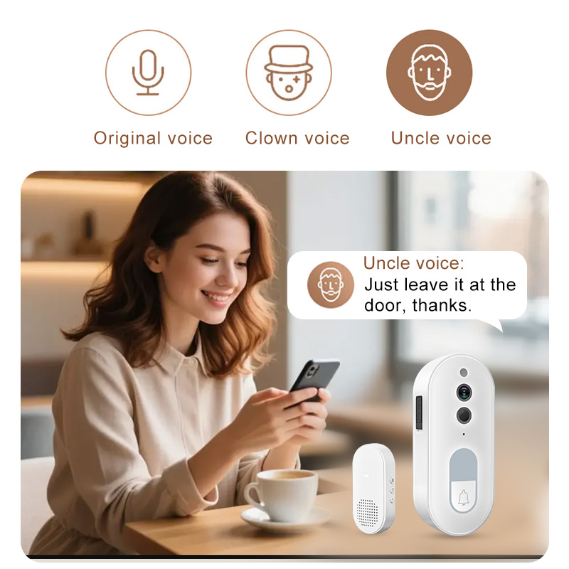 Tuya Smart Video Doorbell Wire - Smart Home Outdoor Camera 评论和价格