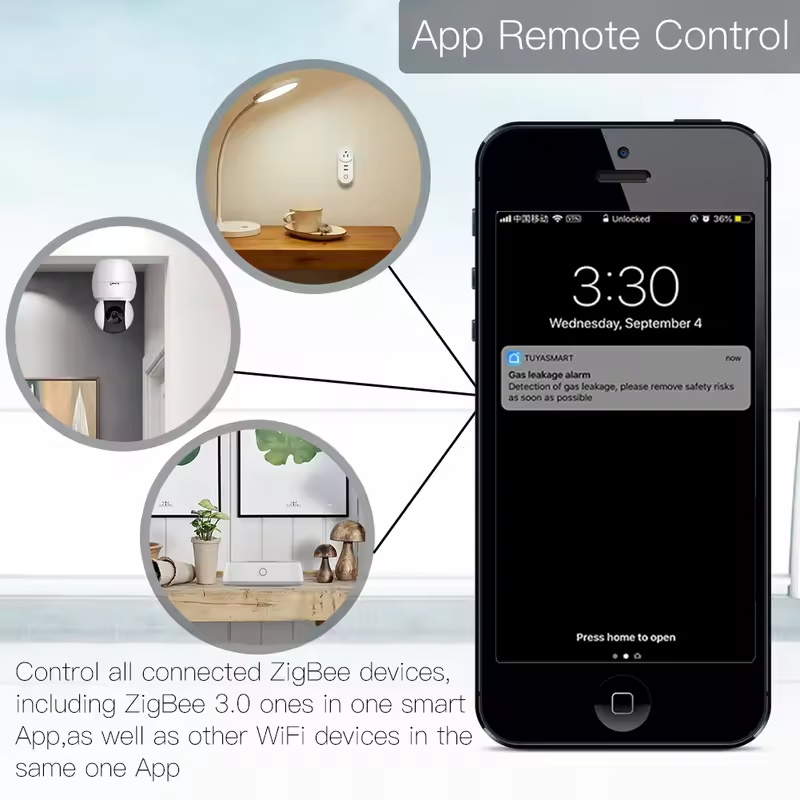 Moes Tuya ZigBee 3.0 Smart Gat - Smart Home Gira 评论和价格