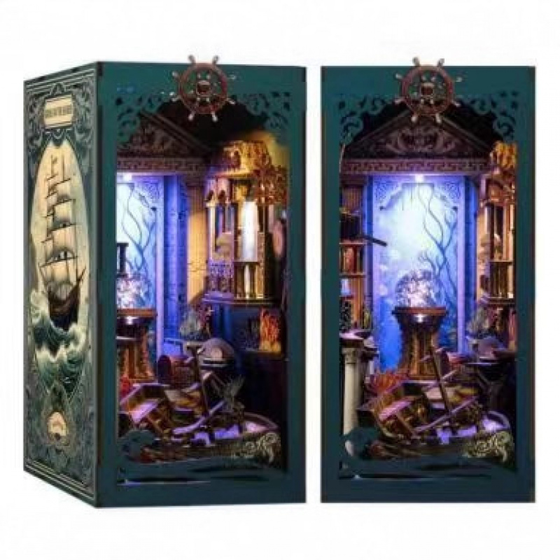 3D Wooden DIY Bookend Puzzle H - Smart Home Package 评论和价格