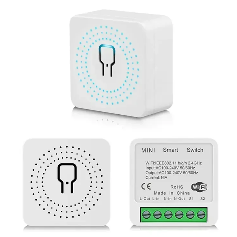 16A Tuya WiFi Smart Switch 2-w - Smart Energy Monitor 评论和价格