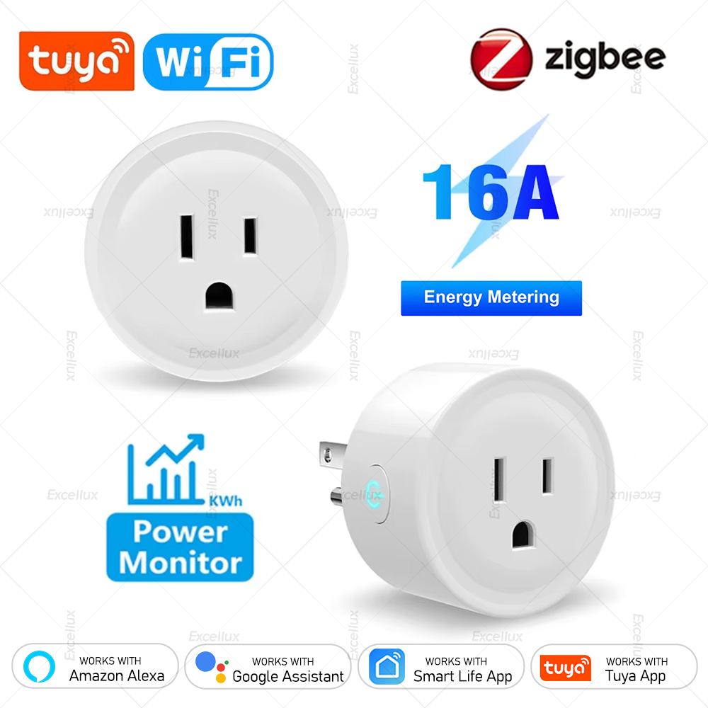 Tuya 16A Smart Plug Zigbee WiF - Tuya Wifi Socket 评论和价格