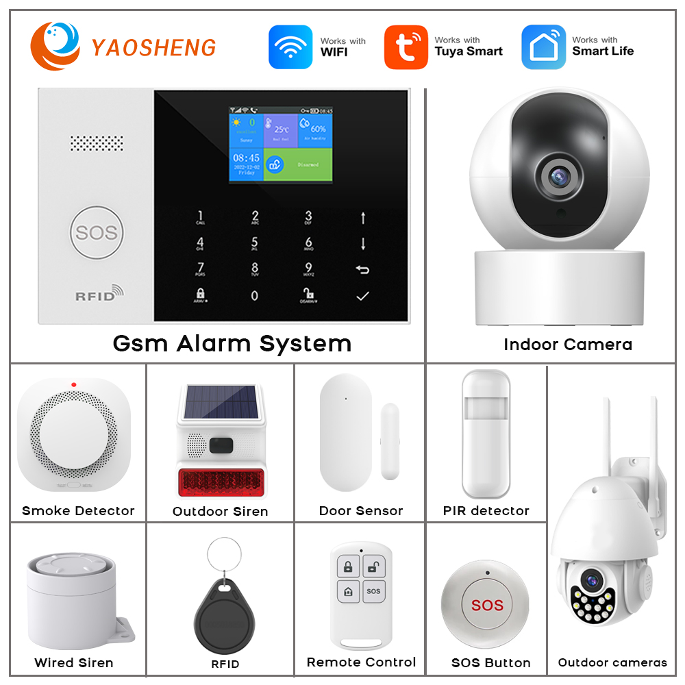4G Alarm System Security Home  - Smart Home Package 评论和价格
