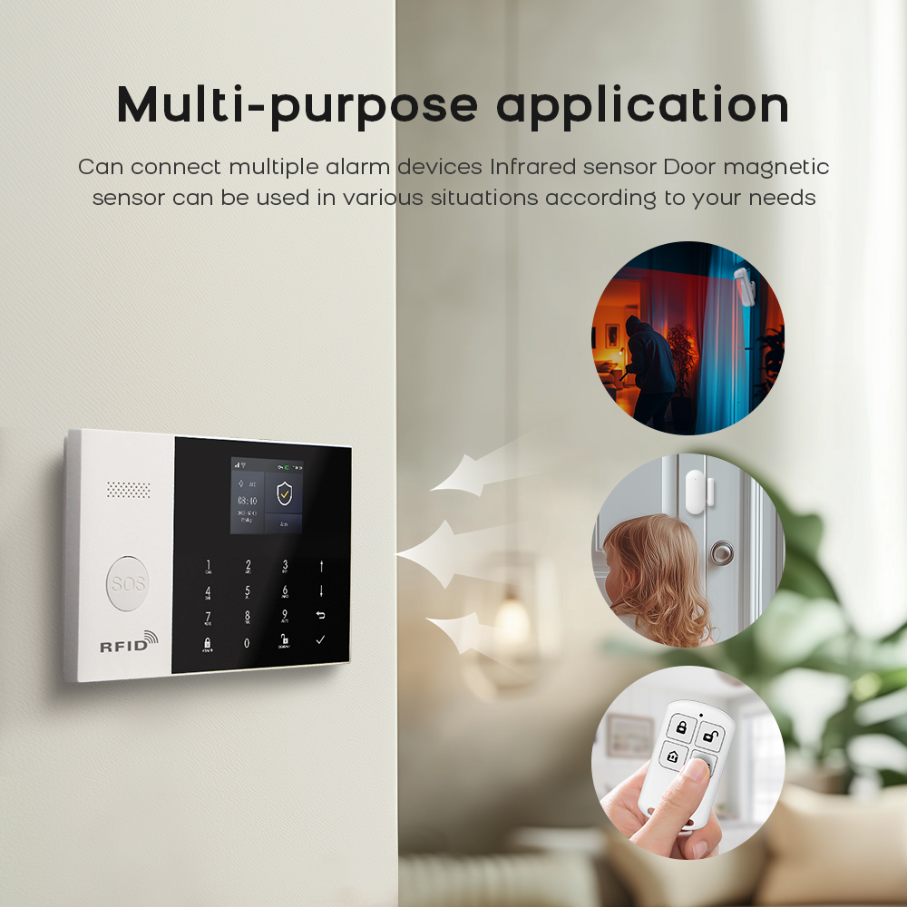 4G Alarm System Security Home  - Smart Home Package 评论和价格