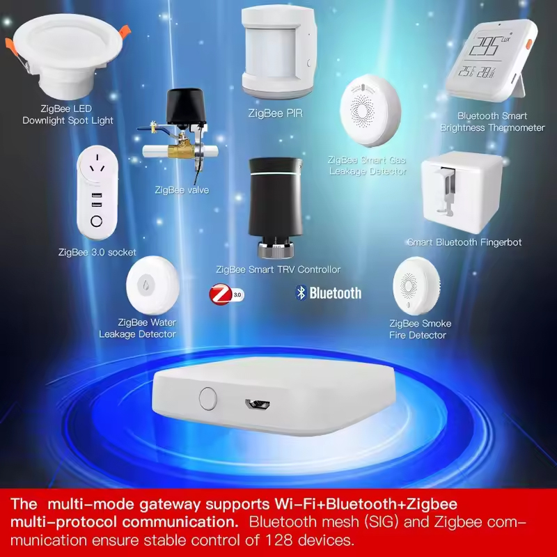MOES Tuya ZigBee3.0 Smart Hub, - Smart Home Gira 评论和价格
