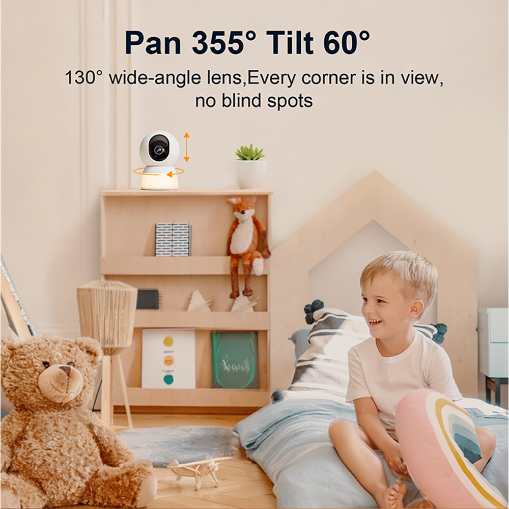 3MP 5G WIFI Camera with night  - Smart Baby Night Light 评论和价格