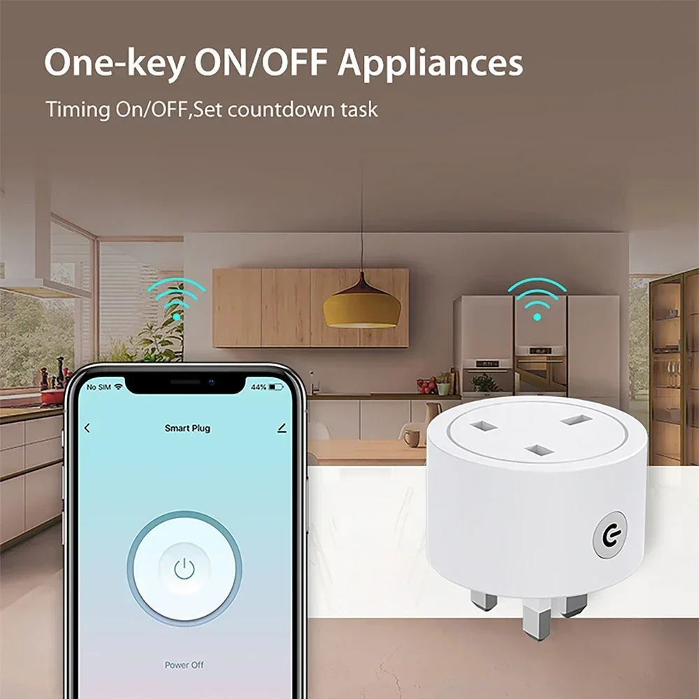 Zigbee Smart Plug 16A UK Socke - Smart Energy Monitor 评论和价格