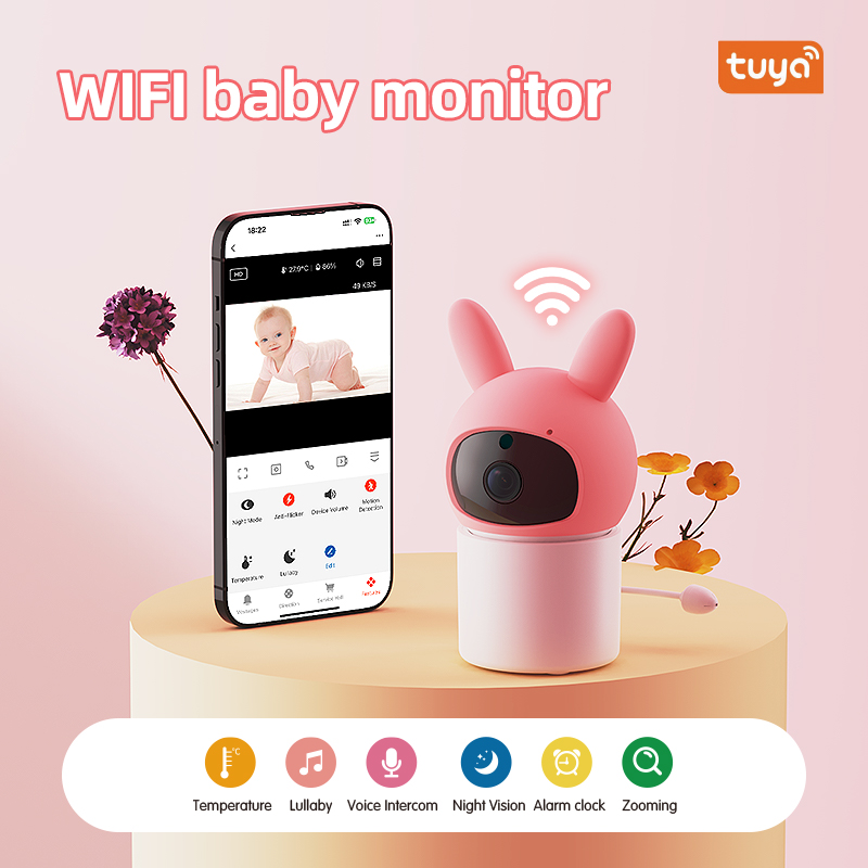 Tuya 2MP HD Smart Baby Monitor - Smart Baby Night Light 评论和价格