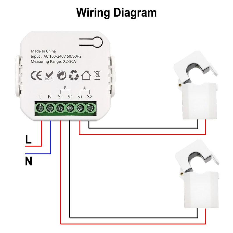 Smart WiFi Energy Meter Bidire - Smart Energy Monitor 评论和价格