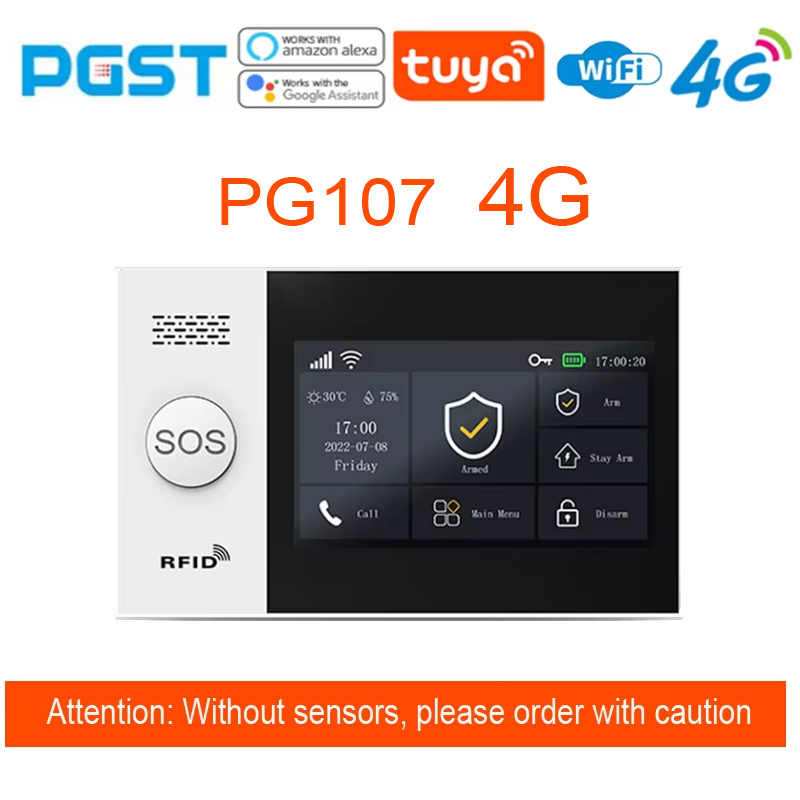 PG-107 Tuya 4G Home Security A - Smart Home Package 评论和价格