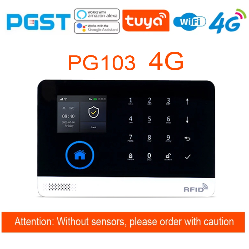 PG-107 Tuya 4G Home Security A - Smart Home Package 评论和价格