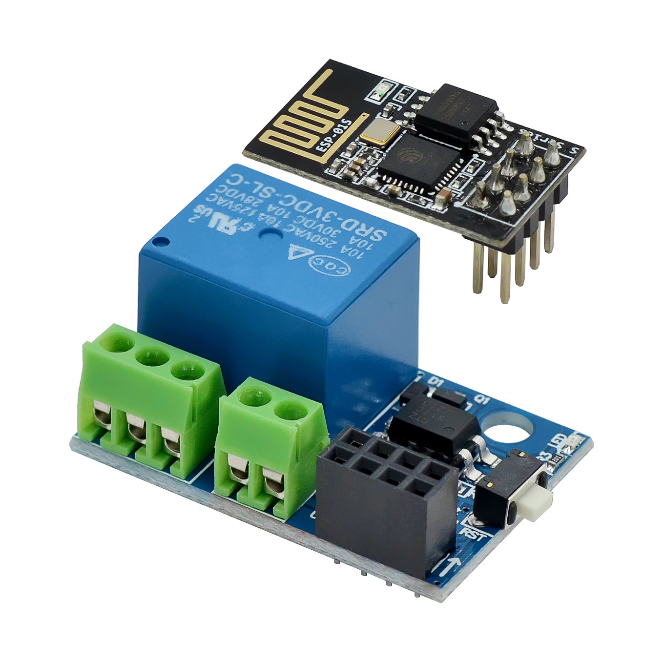 ESP-01S WiFi Relay Module 5V 1 - Smart Home Arduino Uno 评论和价格