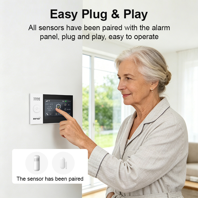 PGST 2G GSM WiFi Alarm System  - Smart Home Package 评论和价格