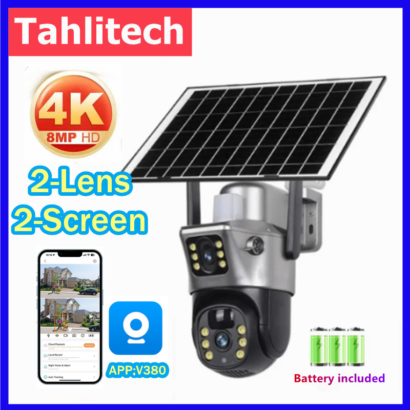 Tahlitech Solar Camera 4G Sim  - Smart Home Outdoor Camera 评论和价格