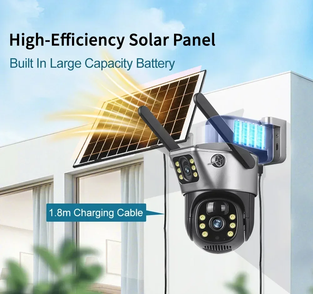 Tahlitech Solar Camera 4G Sim  - Smart Home Outdoor Camera 评论和价格