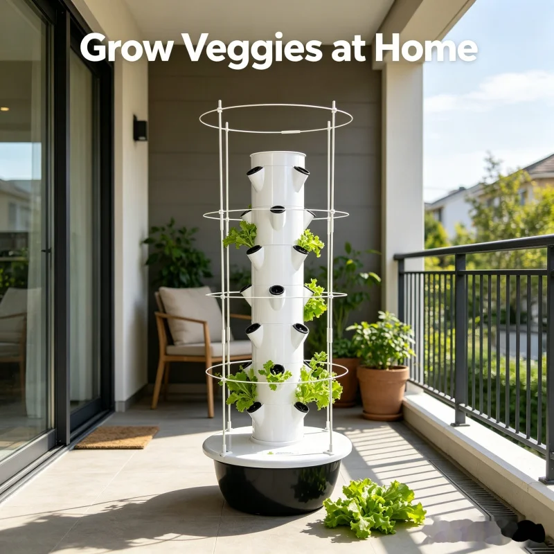 Smart Vertical Hydroponic Towe - Smart Home Kit 评论和价格