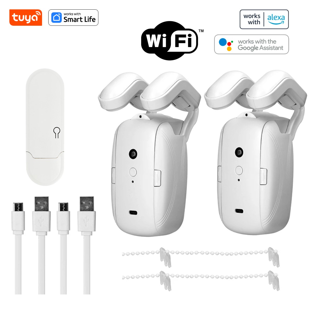 1/2PCS Tuya Smart WiFi Curtain - Smart Home Gira 评论和价格
