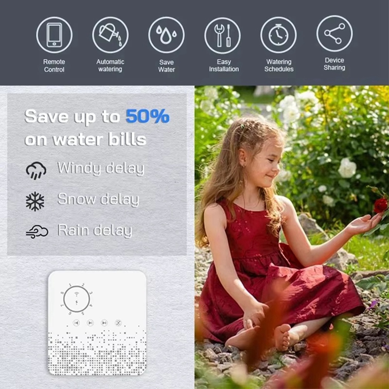 Tuya WiFi Smart Sprinkler Cont - Smart Home Device 评论和价格