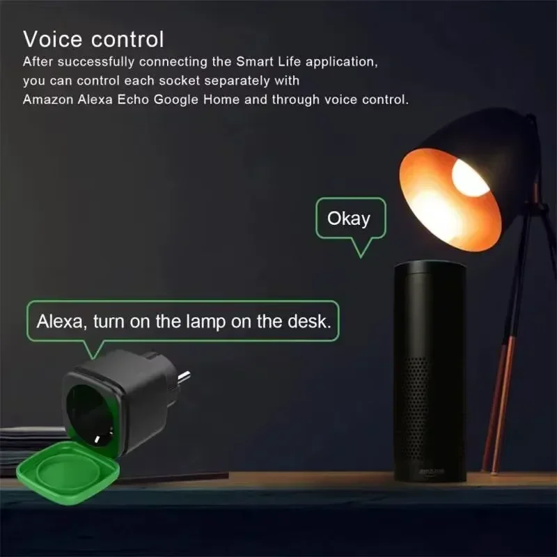 Tuya EU 16A WiFi Smart Waterpr - Tuya Wifi Socket 评论和价格