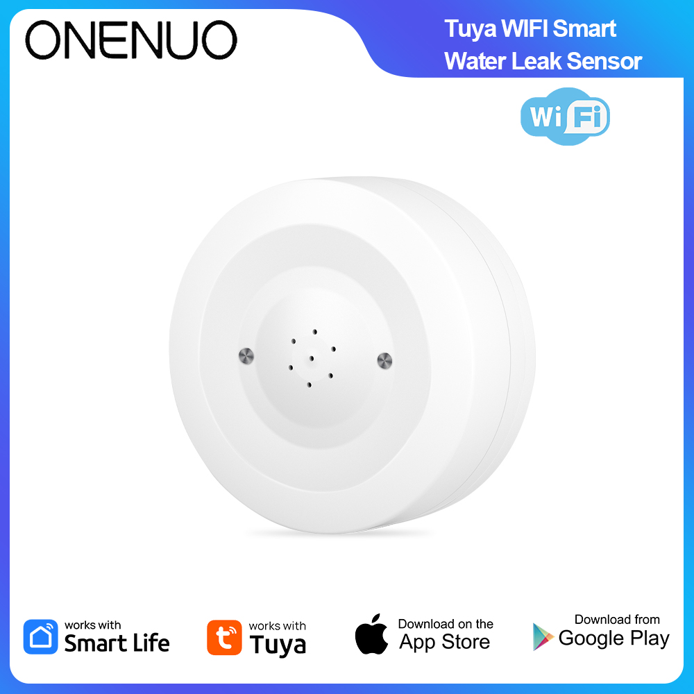 ONENUO WiFi Tuya Water Leak Se - Smart Home Network 评论和价格