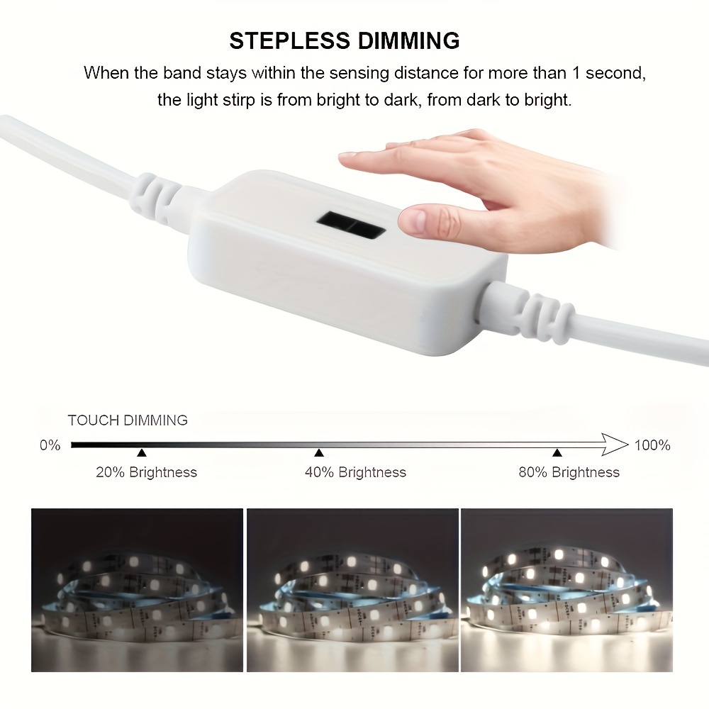 USB 60 LED Strip Lights DC 5V  - Smart Home Llm 评论和价格