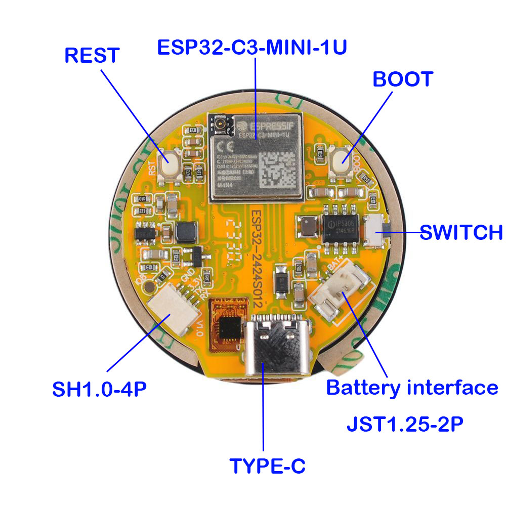 ESP32 Display 1.28 inch ESP32- - Smart Home Arduino Uno 评论和价格