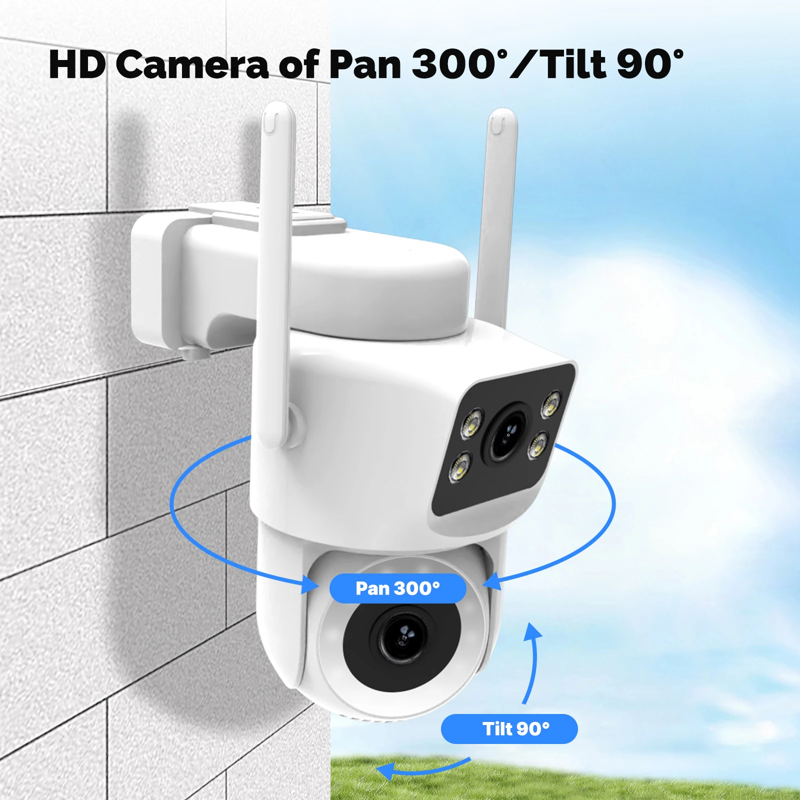 Moes Tuya Smart WiFi Outdoor S - Smart Home Outdoor Camera 评论和价格