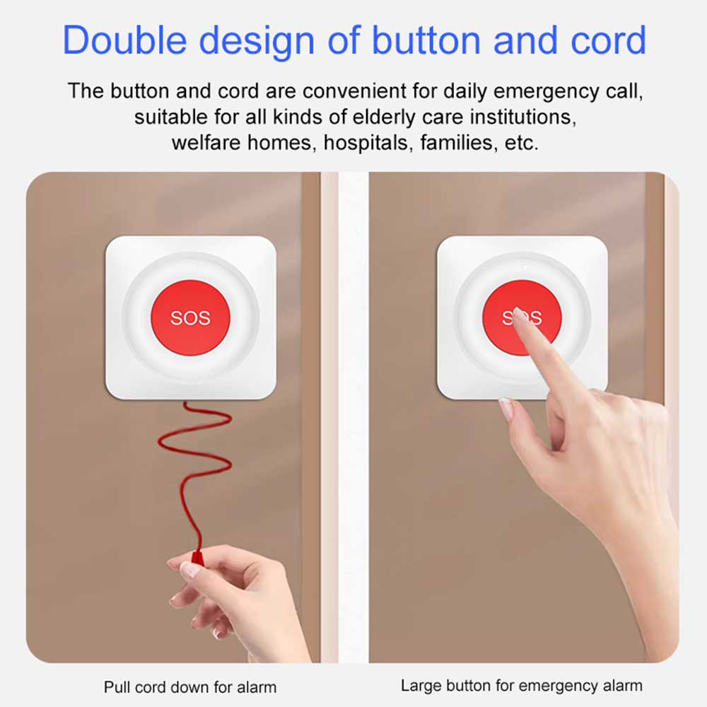 WIFI Zigbee Buttontons SOS Pus - Smart Home Network 评论和价格